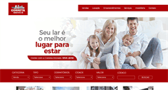 Desktop Screenshot of corretaimoveissm.com.br